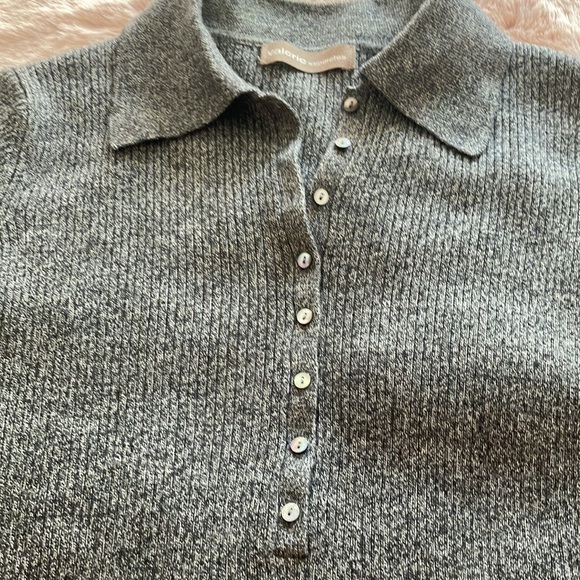 VALERIE STEVENS SEPARATES 100%WOOL GRAY WOMEN’S SWEATER SIZE S - Picture 2 of 5
